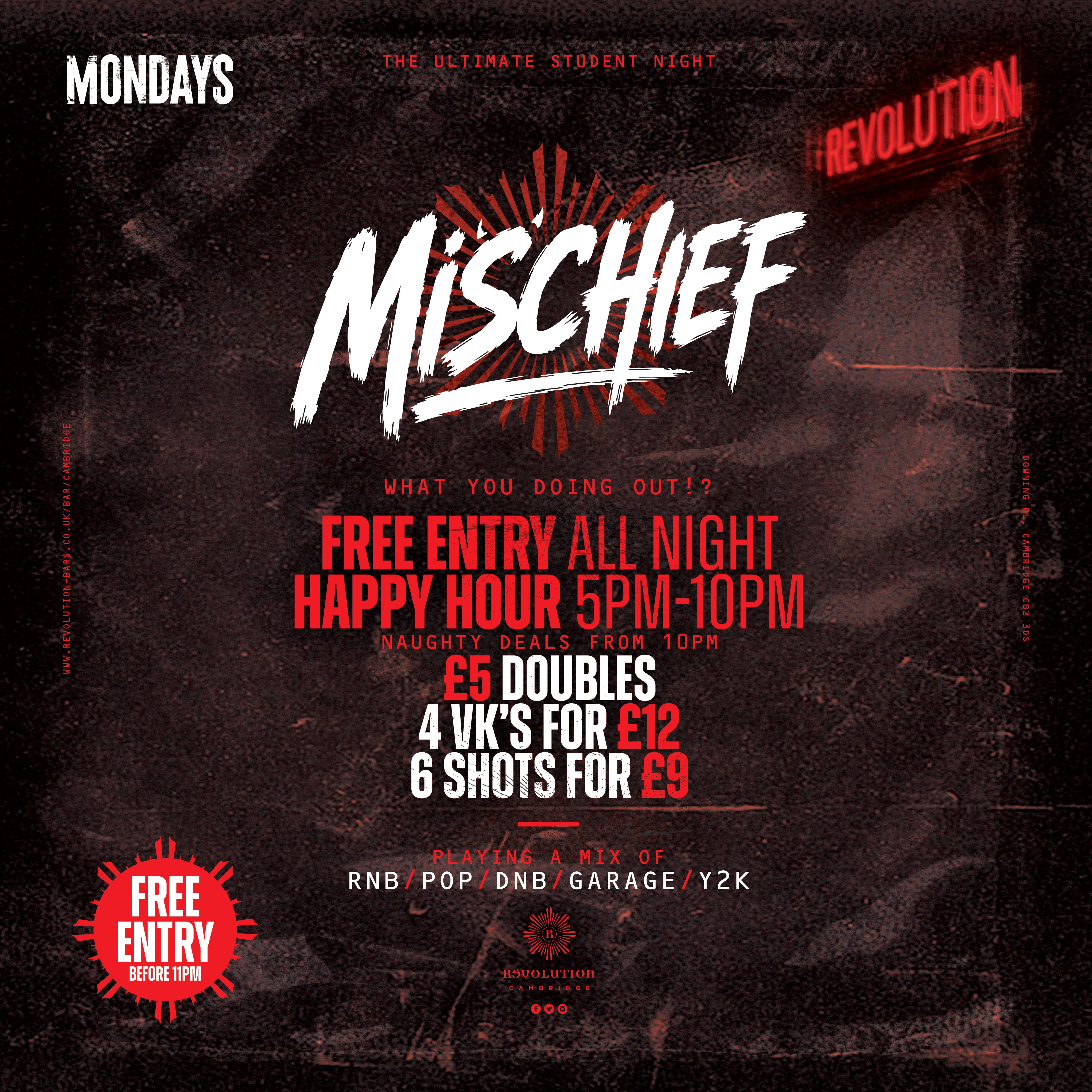 Mischief Monday