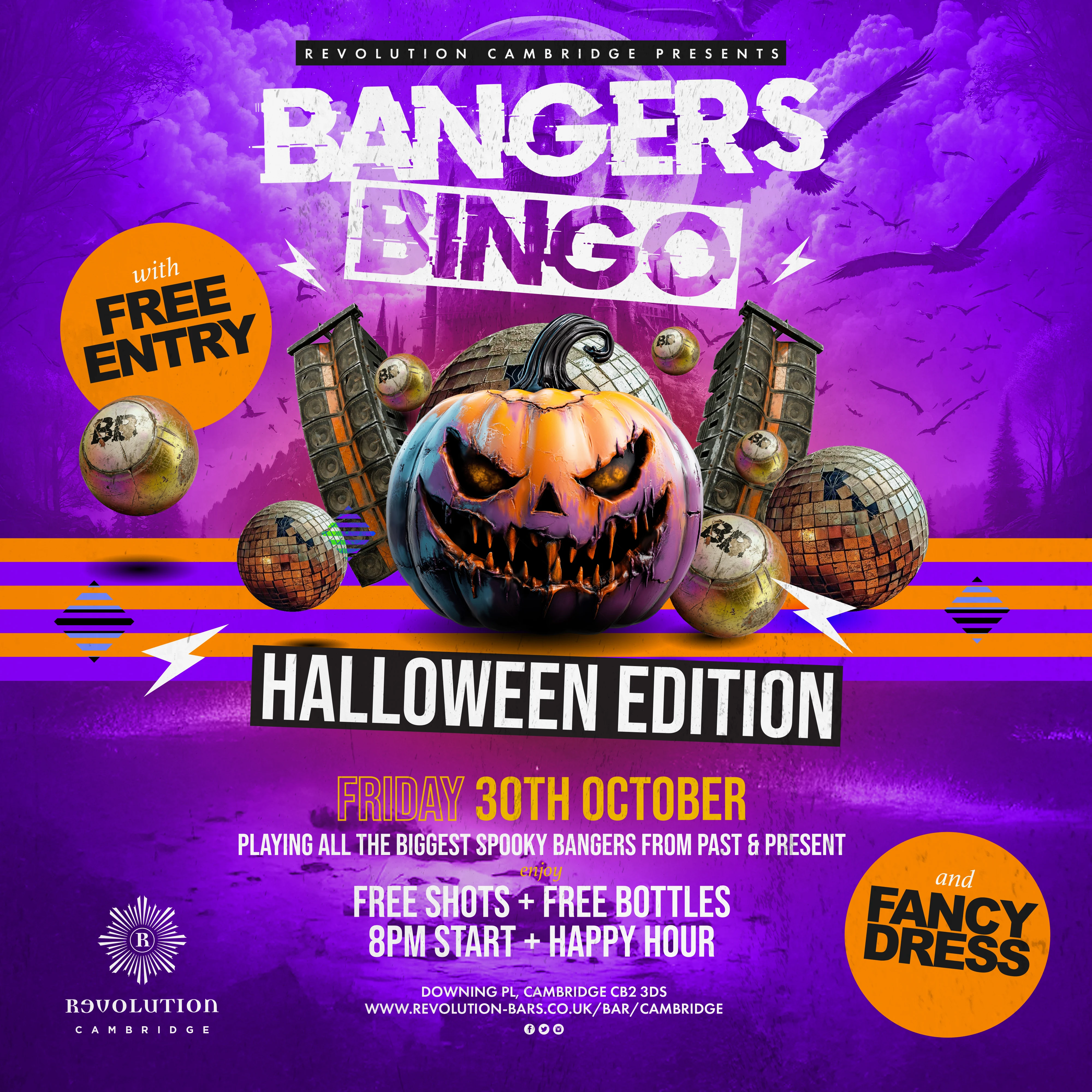 Bangers Bingo: Halloween Edition